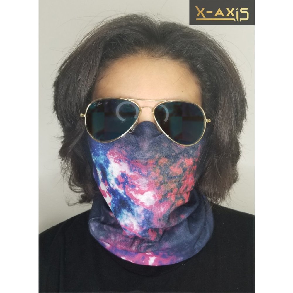 Seamless Face Cover Mouth Mask Bandanna Space